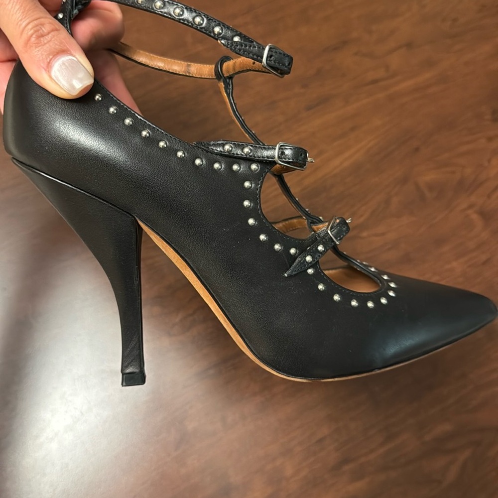 Givenchy Studded Black Heels - Picture 3 of 8